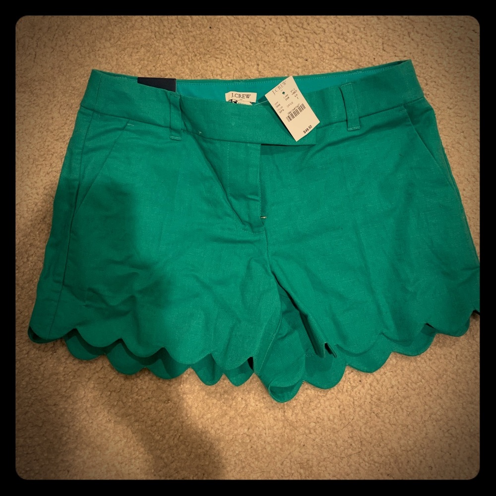 J Crew Size 2 Linen Shorts